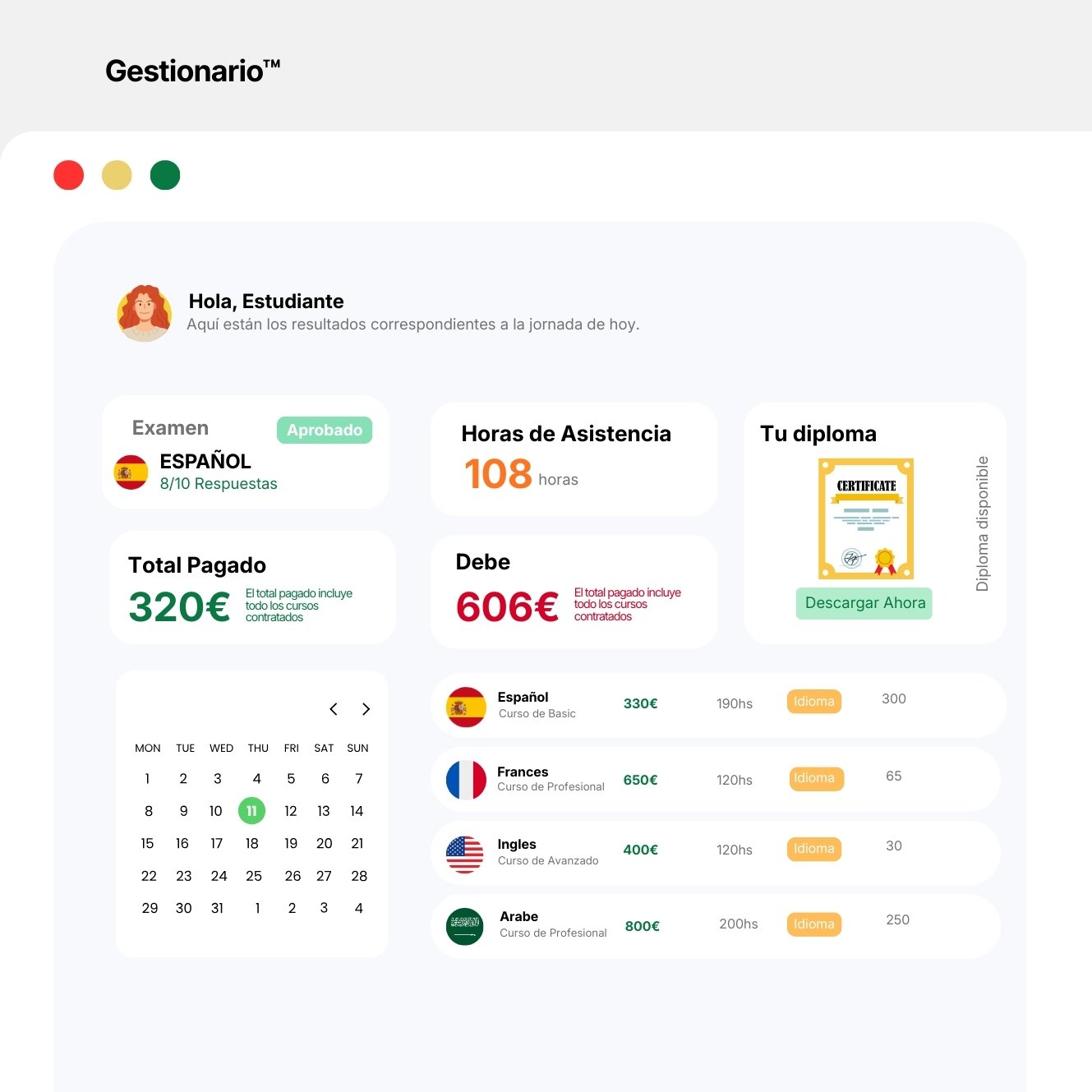 Portal de Estudiantes